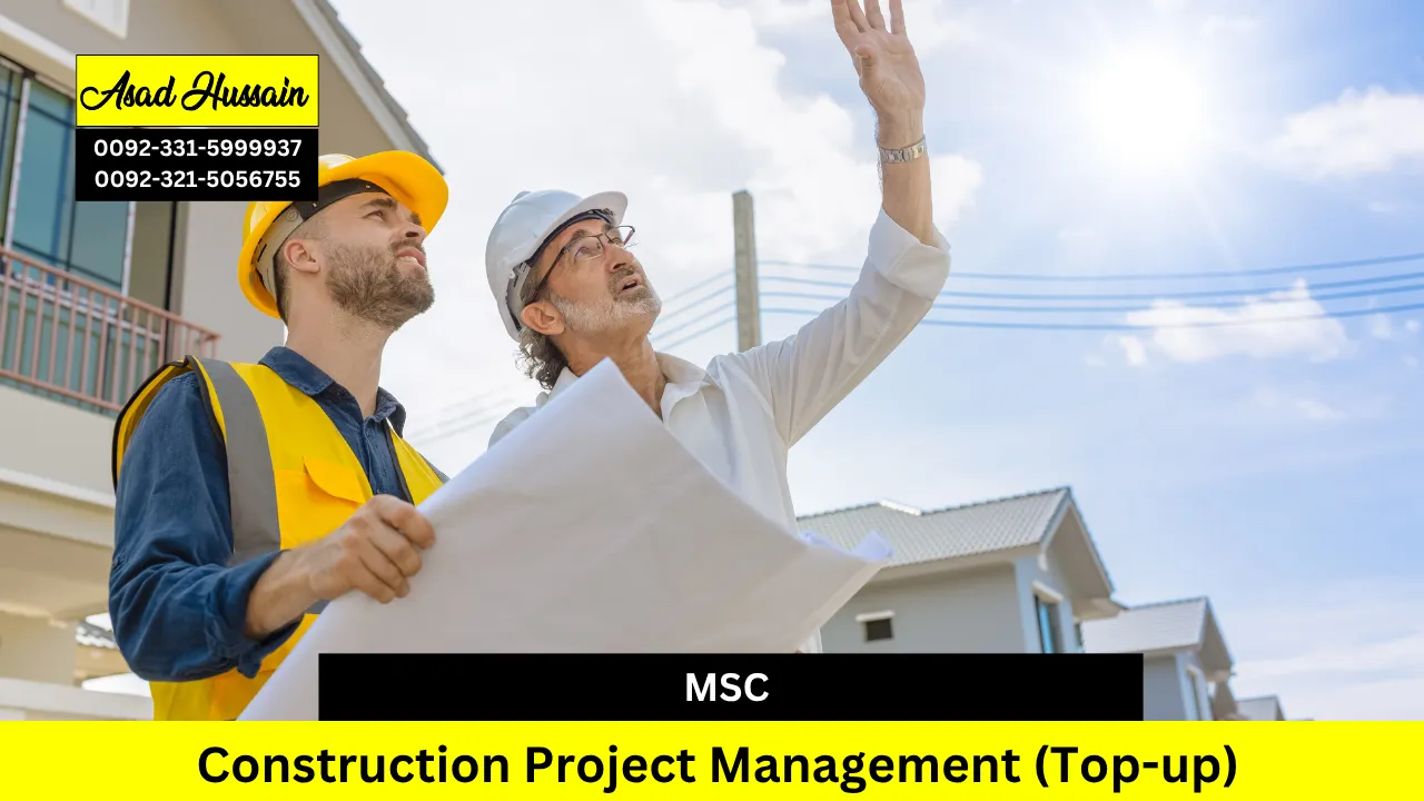 MSc Construction Project Management (Top-up)