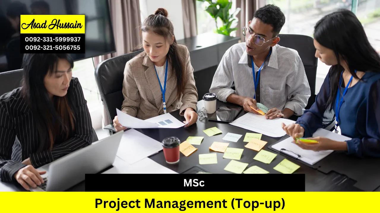 MSc Project Management (Top-up)