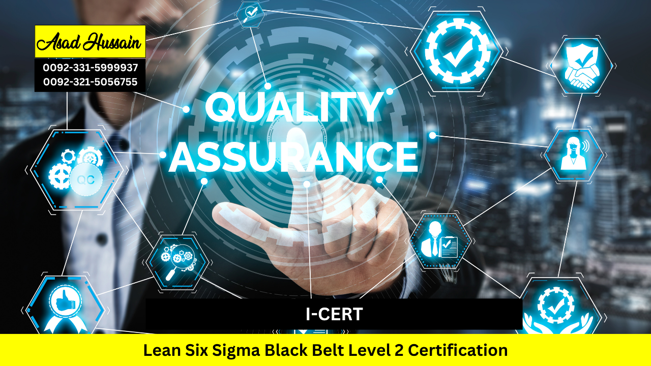 I-CERT Lean Six Sigma Black Belt Level 2 Certification