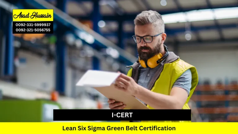 I-CERT Lean Six Sigma Green Belt Certification
