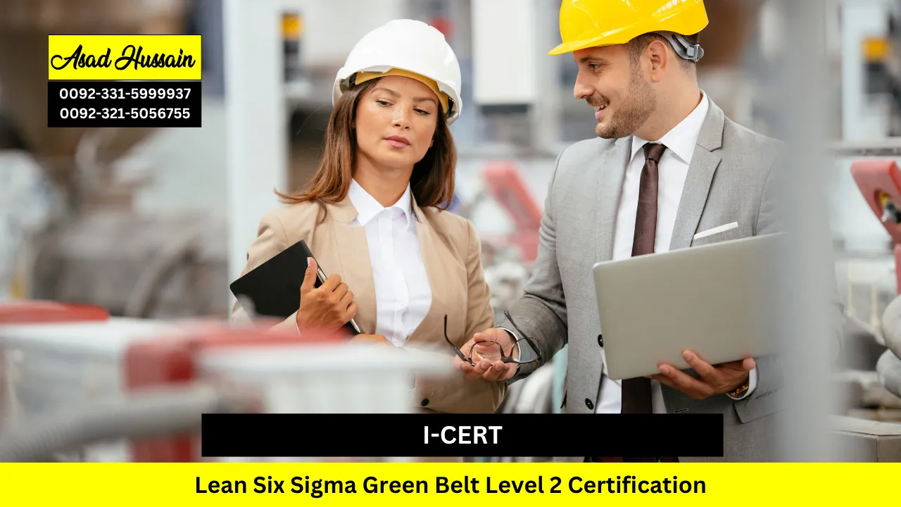 I-CERT Lean Six Sigma Green Belt Level 2 Certification
