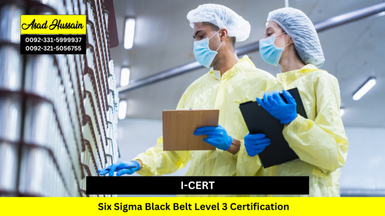 I-CERT Six Sigma Black Belt Level 3 Certification