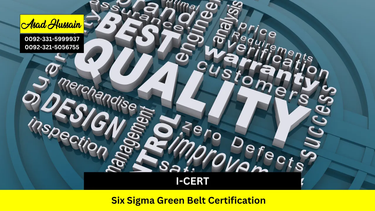 I-CERT Six Sigma Green Belt Certification