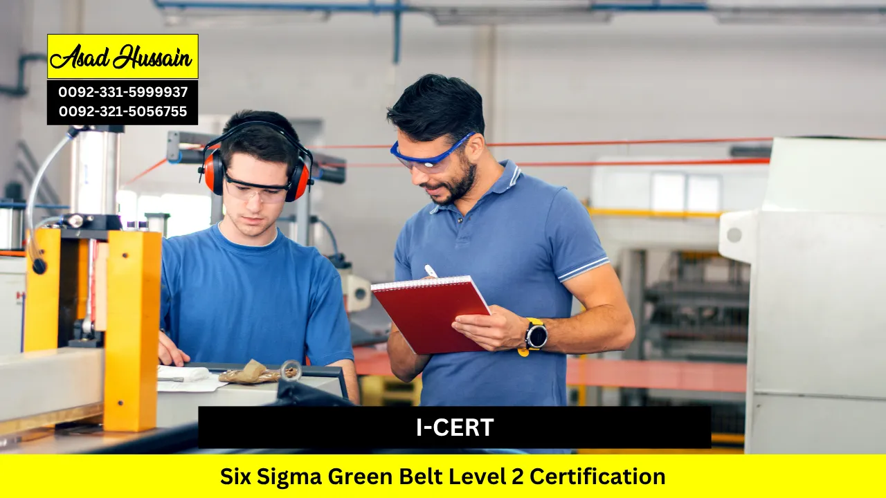I-CERT Six Sigma Green Belt Level 2 Certification