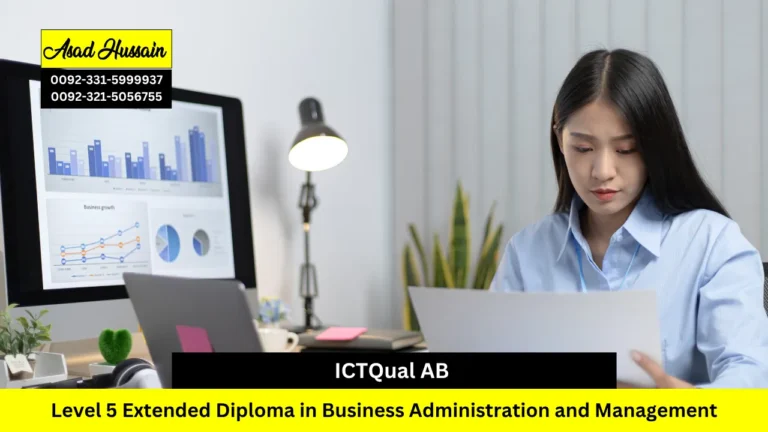 ICTQUAL AB Level 5 Extended Diploma in Business Administration and Management