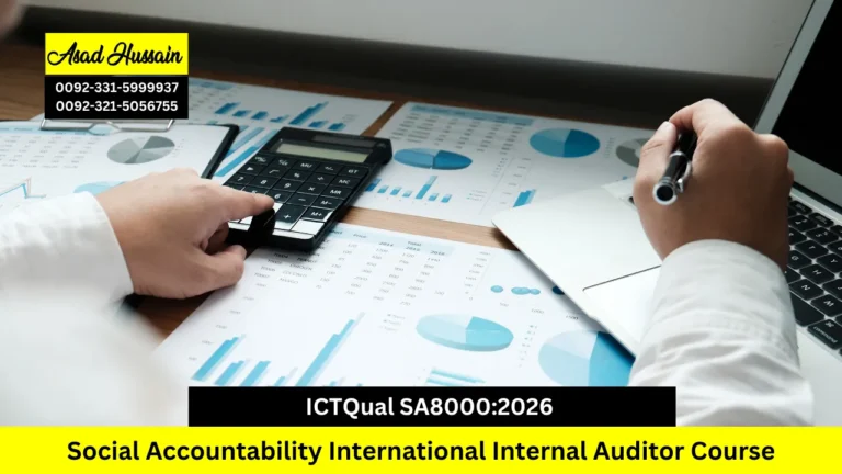ICTQual SA8000:2026 Social Accountability International Internal Auditor Course