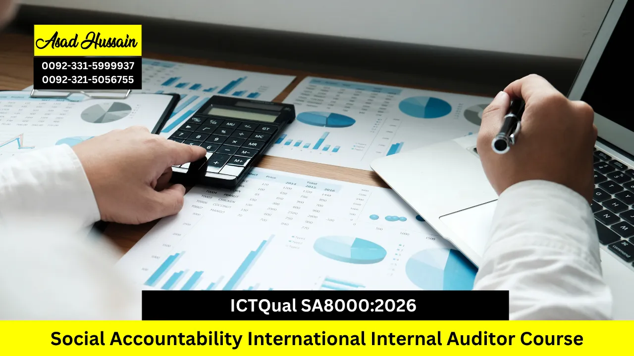 ICTQual SA8000:2026 Social Accountability International Internal Auditor Course