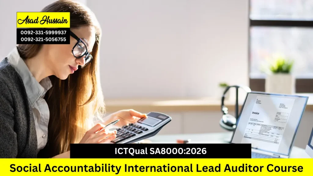 ICTQual SA8000:2026 Social Accountability International Lead Auditor Course