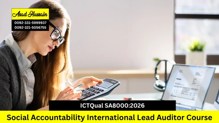 ICTQual SA8000:2026 Social Accountability International Lead Auditor Course