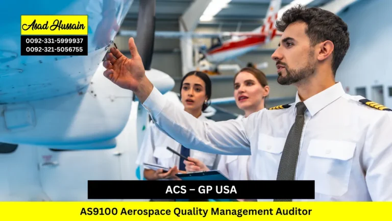 ACS – GP USA AS9100 Aerospace Quality Management Auditor