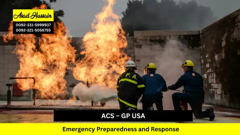 ACS – GP USA Emergency Preparedness and Response