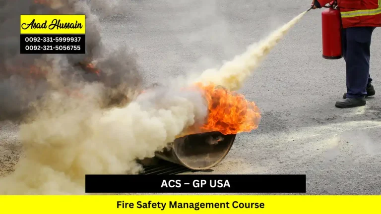 ACS – GP USA Fire Safety Management Course