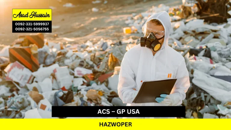 ACS – GP USA HAZWOPER