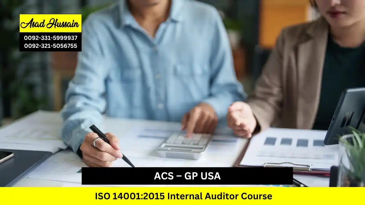 ACS – GP USA ISO 14001:2015 Internal Auditor Course