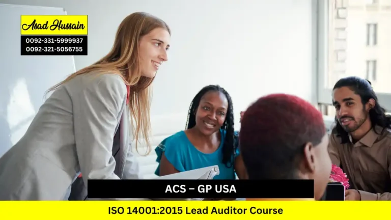 ACS – GP USA ISO 14001:2015 Lead Auditor Course