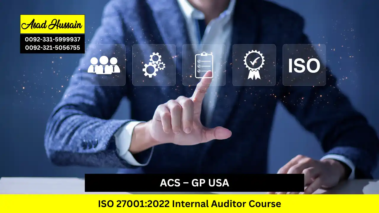 ACS – GP USA ISO 27001:2022 Internal Auditor Course