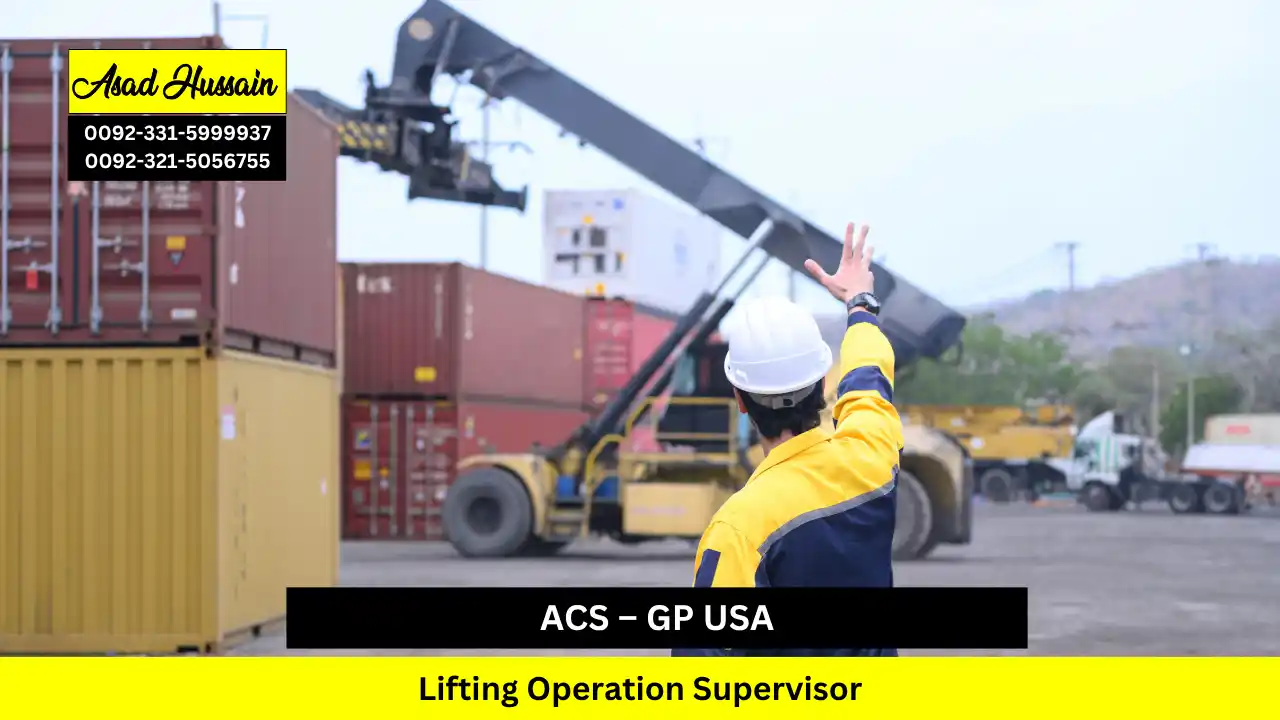 ACS – GP USA Lifting Operation Supervisor