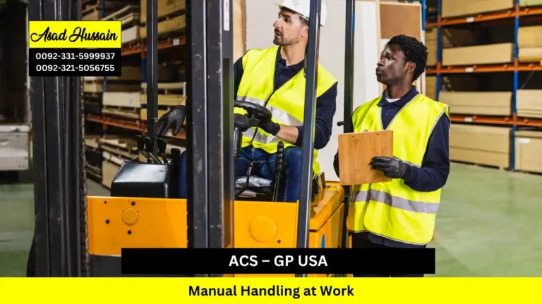 ACS – GP USA Manual Handling at Work