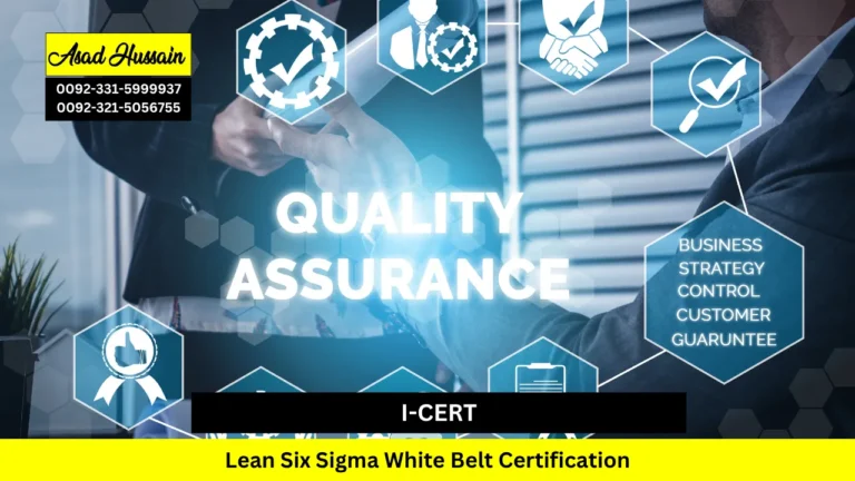 I-CERT Lean Six Sigma White Belt Certification