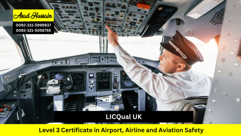 LICQual UK Level 3 Certificate in Airport, Airline and Aviation Safety