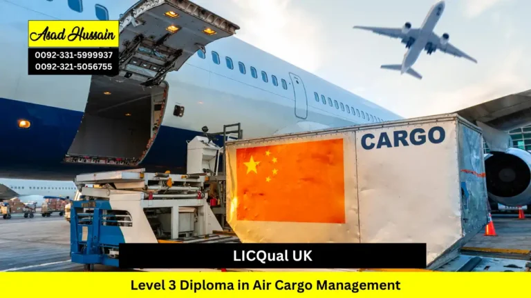 LICQual UK Level 3 Diploma in Air Cargo Management