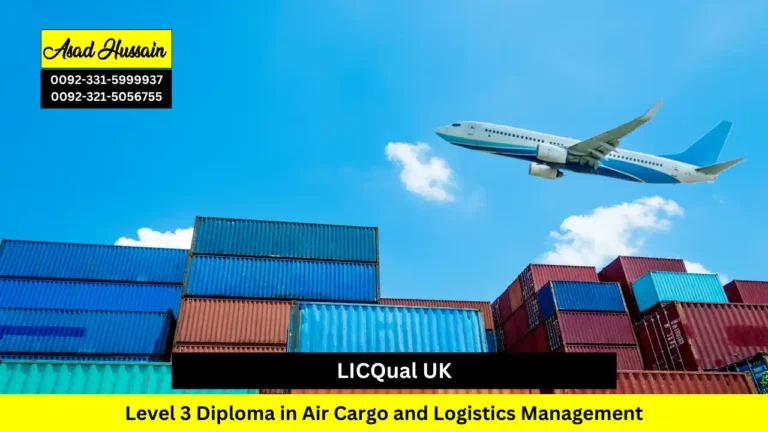 LICQual UK Level 3 Diploma in Air Cargo and Logistics Management