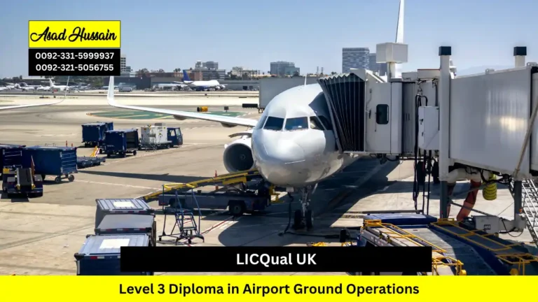 LICQual UK Level 3 Diploma in Airport Ground Operations