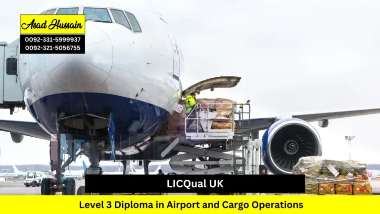 LICQual UK Level 3 Diploma in Airport and Cargo Operations