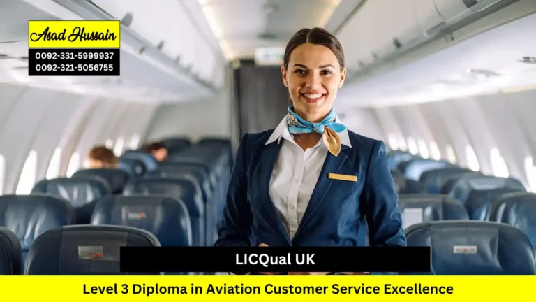 LICQual UK Level 3 Diploma in Aviation Customer Service Excellence