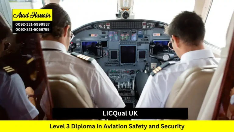 LICQual UK Level 3 Diploma in Aviation Safety and Security