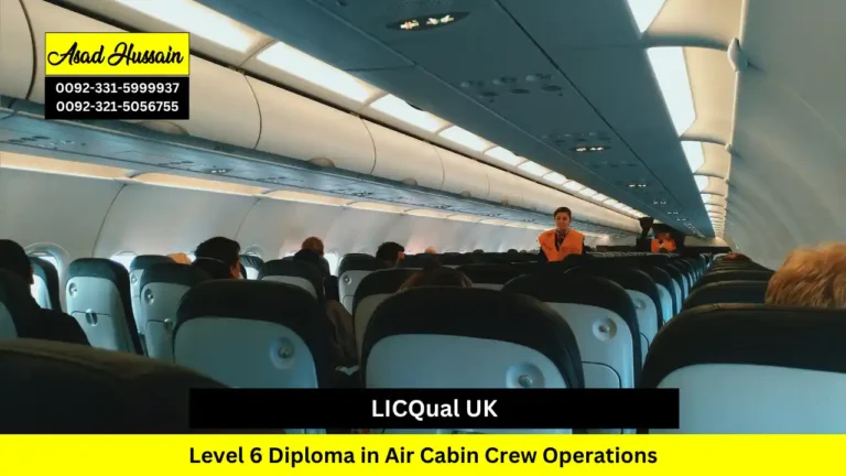 LICQual UK Level 6 Diploma in Air Cabin Crew Operations