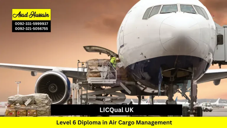 LICQual UK Level 6 Diploma in Air Cargo Management