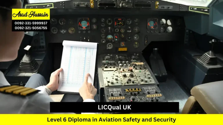 LICQual UK Level 6 Diploma in Aviation Safety and Security