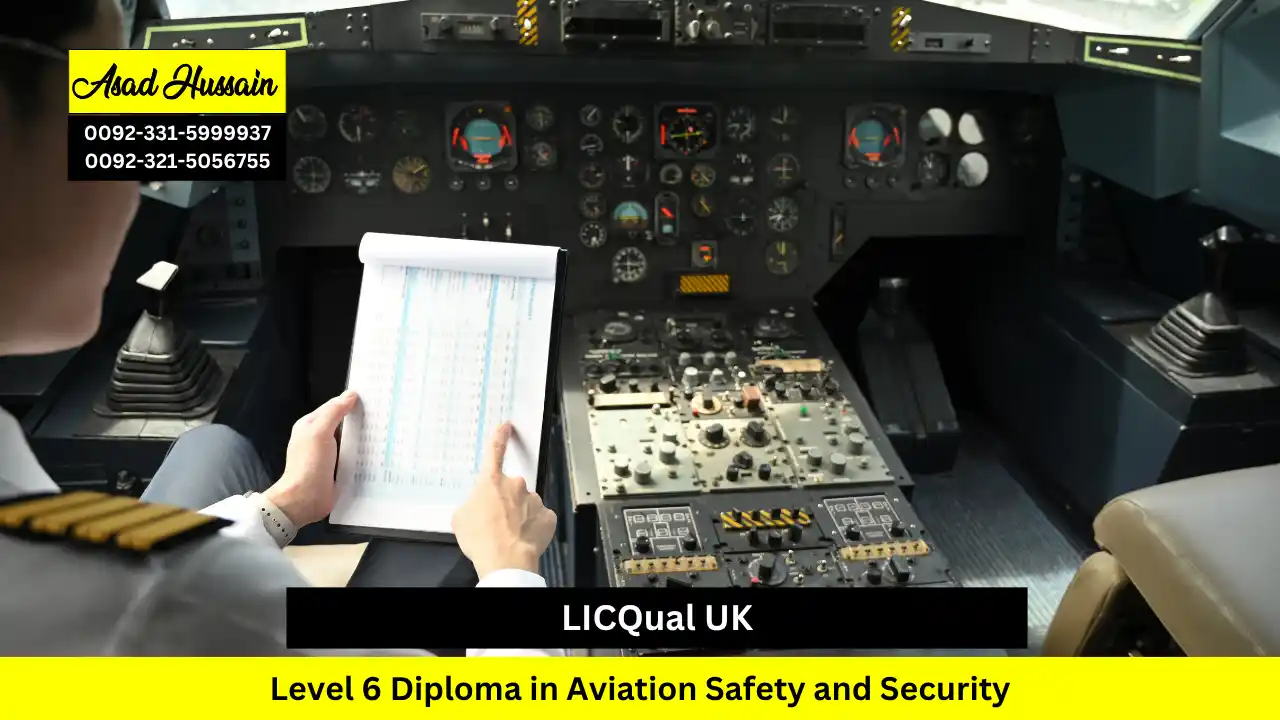 LICQual UK Level 6 Diploma in Aviation Safety and Security